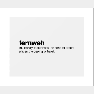 Fernweh Posters and Art